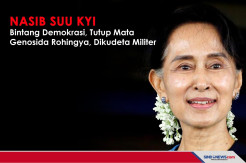 Nasib Suu Kyi: Bintang Demokrasi, Tutup Mata Genosida Rohingya