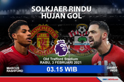 Manchester United vs Southampton: Solskjaer Rindu Hujan Gol
