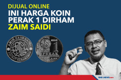 Dijual Online, ini Harga Koin Perak 1 Dirham Zaim Saidi