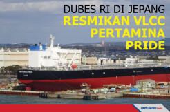 Dubes RI di Jepang Meresmikan VLCC PERTAMINA PRIDE