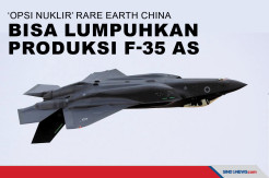 Opsi Nuklir Rare Earth China bisa Lumpuhkan Produksi F-35 AS
