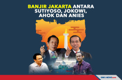 Banjir Jakarta Antara Sutiyoso, Jokowi, Ahok dan Anies