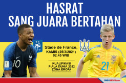 Lebih Diunggulkan, Prancis Yakin Kalahkan Ukraina di Kandang