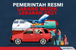 Pemerintah Memutuskan Untuk Melarang Mudik Lebaran Tahun 2021