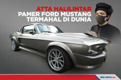 Atta Halilintar Pamer Ford Mustang Termahal di Dunia Buat Nikahan