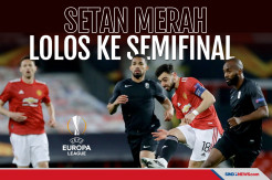 Man United Lolos ke Semifinal Liga Europa Usai Bekuk Granada
