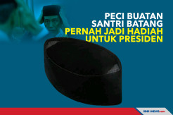 Peci Buatan Santri Batang Pernah jadi Hadiah untuk Presiden
