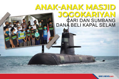 Anak-anak Masjid Jogokariyan Cari dan Sumbang Dana Beli Kapal Selam