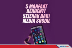 Lima Manfaat Berhenti Sejenak Bermain Media Sosial
