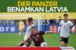 Uji Coba Jelang Piala Eropa 2020: Der Panzer Benamkan Latvia