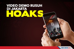 Viral Video Demo Rusuh di Jakarta Polda Metro Jaya Pastikan Hoaks