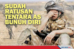 Sudah Ratusan Tentara Aktif Amerika Serikat Bunuh Diri