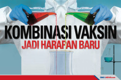 Kombinasi Vaksin Jadi Stra­tegi Melawan Varian Baru Korona