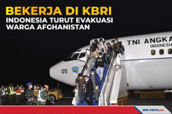 Bekerja di KBRI, Indonesia Turut Eakuasi Warga Afghanistan