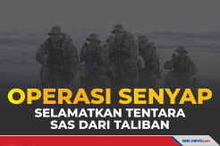 Operasi Senyap Selamatkan 20 Tentara SAS dari Taliban