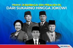 Prank di Berbagai Era Presiden, dari Soekarno hingga Jokowi