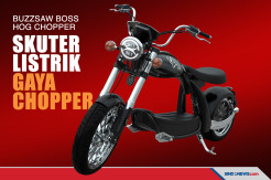 Keluar Pakem, Jigsaw Produksi Skuter Listrik dengan Gaya Chopper