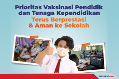 Prioritas Vaksinasi Pendidik dan Tenaga Kependidikan, Terus Berprestasi & Aman ke Sekolah