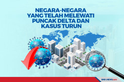 Negara-Negara yang Telah Melewati Puncak Delta dan Kasus Turun