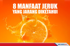 Jarang Diketahui, Ini 8 Manfaat Buah Jeruk Bagi Kesehatan