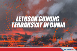 Ini Letusan Gunung Berapi Paling Dahsyat di Dunia