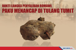 Bukti Langka Penyaliban Romawi, Paku Menancap di Tulang Tumit