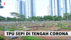 Akibat Corona, Peziarah di TPU Menteng Pulo Sepi