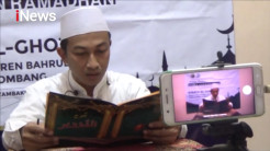 Pandemi Corona, Santri Tambak Beras Jombang Mengaji Online