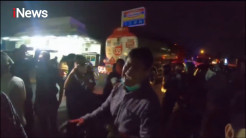 Warga Cilegon Menangis Mohon ke Petugas Agar Diizinkan Mudik