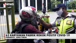 63 Karyawan Positif COVID-19, Pabrik Rokok di Surabaya Diisolasi