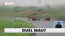Akibat Salah Paham, Dua Pria di Sidoarjo Duel dengan Sejata Tajam