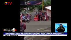 Pantai Sepi, Emak-Emak di Garut Ngamuk Buka Barikade Jalan
