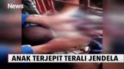 Kepala Tersangkut Terali Jendela, Bocah 4 Tahun Dievakuasi Petugas Damkar