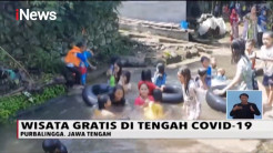 Bosan di Tengah Pandemi, Warga Bendung Saluran Irigasi jadi Wisata Air