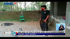 Rapid Test Reaktif, Warga Isolasi Diri di Tengah Pekuburan di Sragen