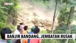 Banjir Bandang di Kabupaten Luwu Hancurkan Akses Jalan Desa