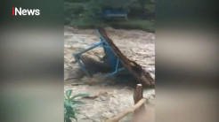 Banjir Bandang Terjang Tempat Wisata Pemandian Boro-boro di Konawe Selatan