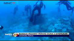 Penemuan Bangkai Pesawat Tempur Perang Dunia II di Laut Papua