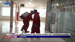Penutupan Gedung DPRD DKI Jakarta Diperpanjang