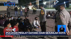 Tenggak Minuman Keras dan Menyerang Warga, Puluhan Pesilat di Sidoarjo Ditangkap Polisi