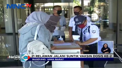 21 Relawan Jalani Penyuntikan Vaksin Covid-19 Tahap Dua
