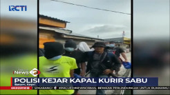 Aksi Pengejaran Penyelundupan Sabu di Perairan Pulau Terong Batam