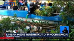 Limbah Medis Rumah Sakit Mencemari Sungai Cisadane