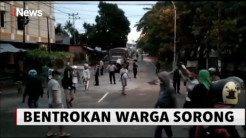 Dua Kelompok Warga di Kota Sorong Terlibat Bentrok