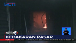 Pasar Baru Bekasi Terbakar Diduga Akibat Korsleting Listrik