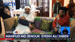 Pasca Penusukan, Mahfud MD Jenguk Syekh Ali Jaber