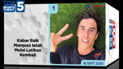 Marc Marquez Mulai Latihan Kembali, Aubameyang Tetap di Arsenal