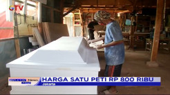 Meningkatnya Angka Kematian Akibat Covid-19, Pengrajin Peti Jenazah Kebanjiran Order