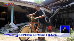 Sepeda Kayu dari Limbah Kayu Pinus