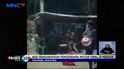 Sekelompok Orang Memukuli Seorang Pengendara Motor Hingga Babak Belur